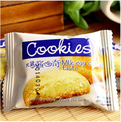 友享爆醬曲奇牛奶蛋羹味 三月爆品，獨立包裝，美味與便捷的融合